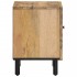 Mesita de noche de madera maciza de mango 40x33x46