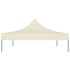 Techo de carpa para celebraciones color crema 4x3 m 270
