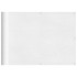 Pantalla de balcón 100% poliéster Oxford blanco 75x1000