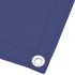 Pantalla de balcón 100% poliéster Oxford azul 120x1000