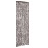Cortina antimoscas chenilla marrón y blanco 56x200