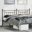 Cabecero de metal negro 193 cm