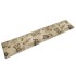 Alfombra de cocina lavable terciopelo marrón café 60x300