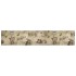 Alfombra de cocina lavable terciopelo marrón café 60x300