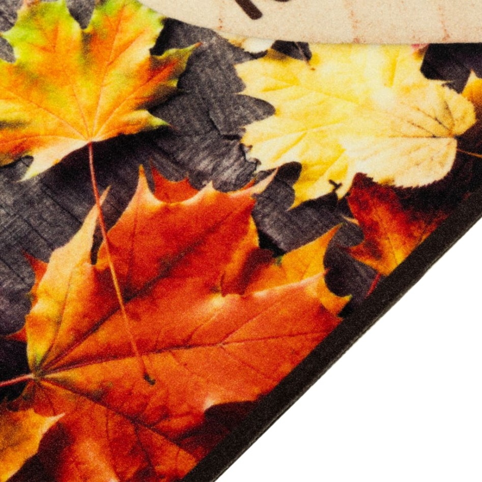 Alfombra de cocina lavable terciopelo otoño 60x180