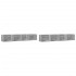 Muebles de pared 2 uds madera gris Sonoma 99x18x16,5
