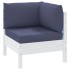 Cojines para muebles de palets 3 uds tela Oxford azul