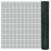 Alambrada gallinero galvanizada recubrimiento PVC verde 10x1 m