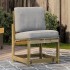 Silla de jardín madera de pino impregnada 50,5x55x77