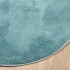 Alfombra de pelo corto OVIEDO verde Ø 100