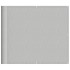 Pantalla de balcón 100% poliéster Oxford gris claro 90x800