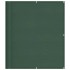 Pantalla de balcón 100% poliéster Oxford verde oscuro