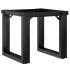 Patas de mesa de centro estructura O acero 40x40x33