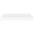 Estantes flotantes de pared 2 uds MDF blanco 60x23,5x3,8