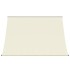 Toldo retráctil tela y acero crema 200x150