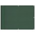 Pantalla de balcón 100% poliéster Oxford verde oscuro