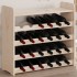 Botellero con tablero superior madera maciza pino 67,5x25x60