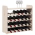 Botellero con tablero superior madera maciza pino 67,5x25x60