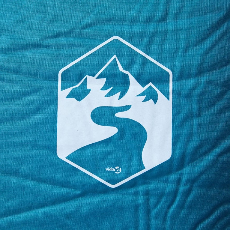 Colchón de camping autoinflable con almohada 1 persona