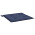 Cojines para muebles palets 4 uds tela azul marino 50x50x3
