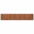 Alfombra rectangular bambú marrón 60x300