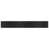 Alfombra rectangular bambú negro 70x500
