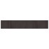 Alfombra rectangular bambú marrón oscuro 70x400