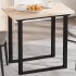 Tablero de mesa rectangular madera maciza pino 80x50x2,5