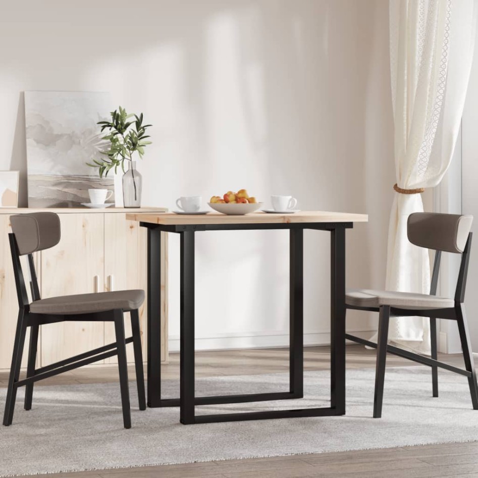 Tablero de mesa rectangular madera maciza pino 80x50x2,5