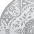 Alfombra de exterior ARAKIL gris claro Ø200 cm