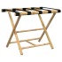 Soporte plegable para maletas bambú 62x42x50,5