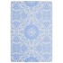 Alfombra de exterior ARAKIL azul bebe 140x200 cm