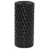 Toldos para balcón 10 uds ratán sintético negro 255x19