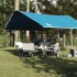 Lona de camping impermeable azul 420x440