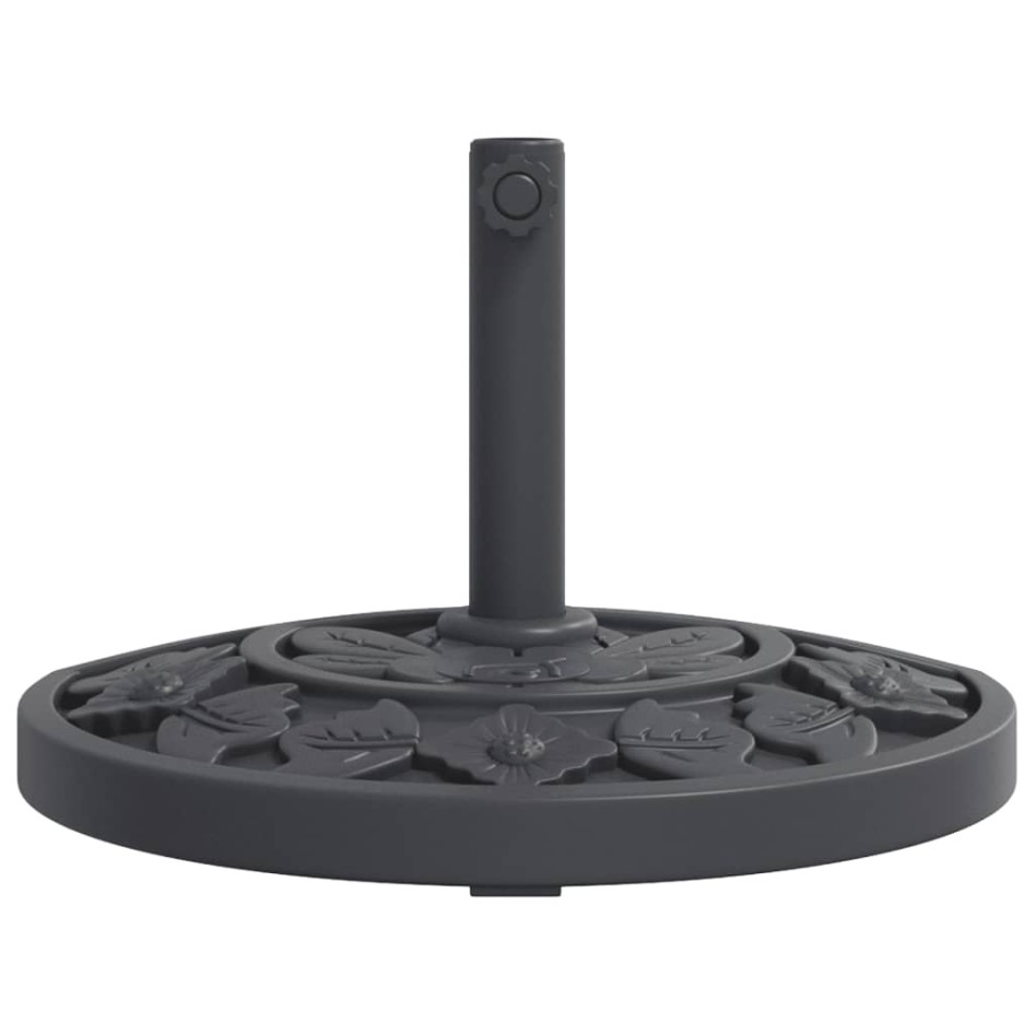 Base de sombrilla semicircular para palos de Ø38 / 48 mm 9