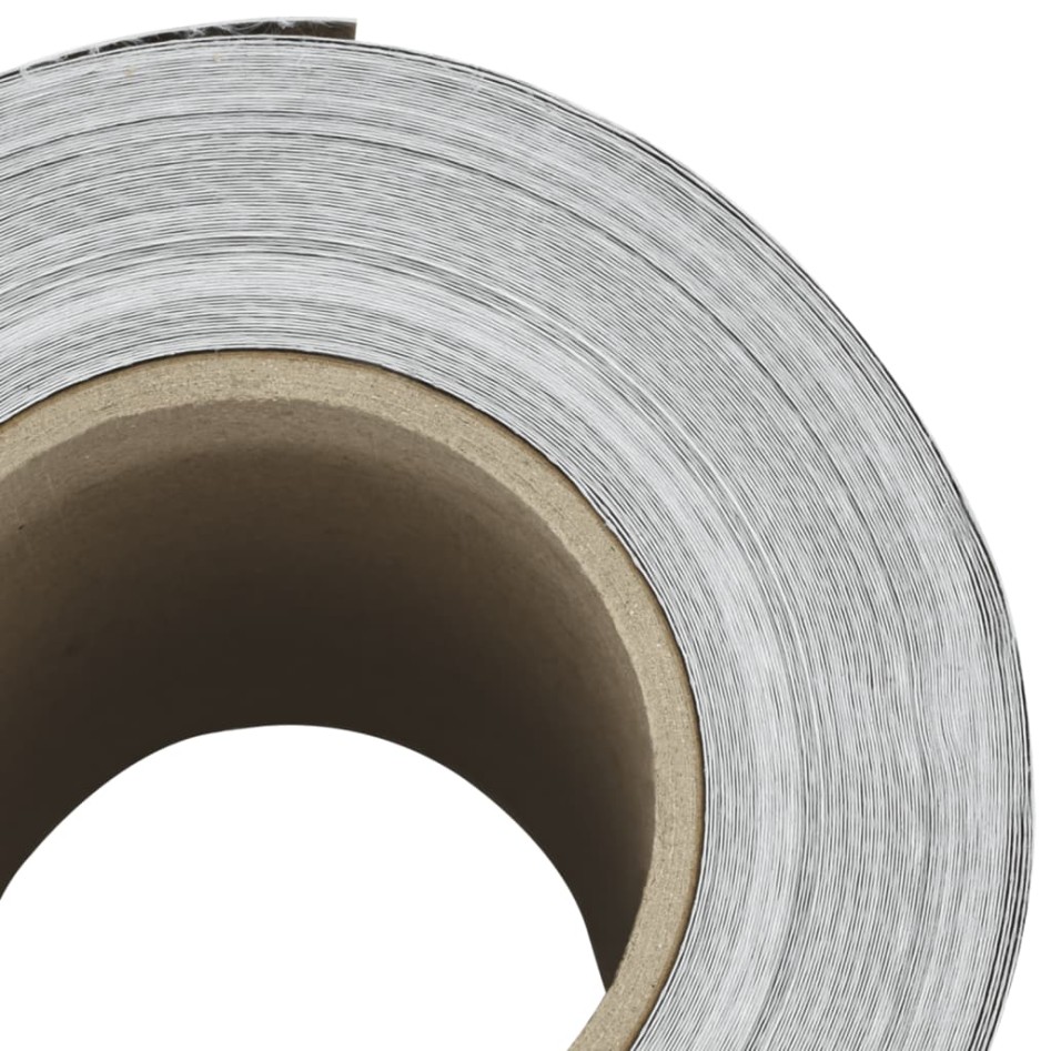 Pantalla de privacidad jardín PVC look piedra gris 35x0,19