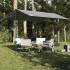 Lona de camping impermeable gris y naranja 360x294