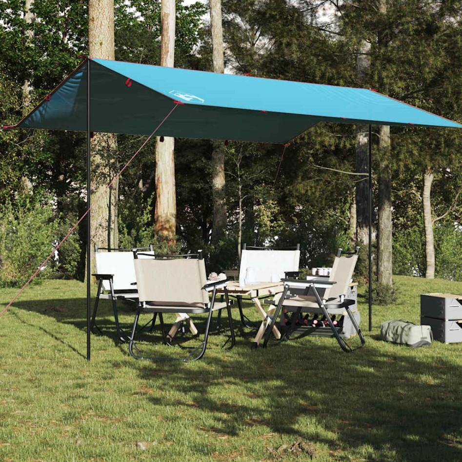 Lona de camping impermeable azul 400x294