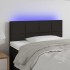 Cabecero con LED de tela negro 100x5x78/88