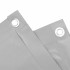 Pantalla de privacidad de balcón PVC gris 1000x120