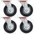 Ruedas giratorias 4 unidades 125
