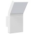 Lámpara de pared LED de exterior aluminio fundido