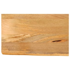 Tablero de mesa borde natural madera maciza mango 50x40x2,5