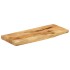 Tablero de mesa borde natural madera maciza mango 80x30x2,5