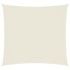 Toldo de vela cuadrado tela Oxford color crema 3x3