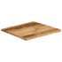 Tablero de mesa borde natural madera maciza mango 40x40x3,8