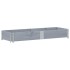 Jardinera de madera maciza de pino gris 150x50