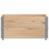 Jardinera de madera maciza de pino 80x60