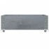 Collar de palet madera maciza de pino gris 80x60