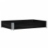 Collar de palet madera maciza de pino negro 120x80